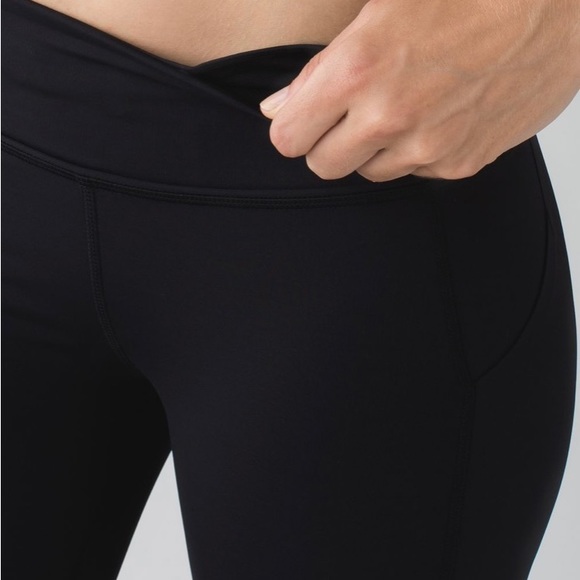 Barley Worn LULULEMON Pace Rival Crop Pants - Picture 10 of 14